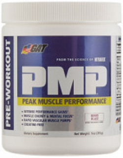 Tag Ltd Gat Pmp (Peak Muscle Performance) Next Generation Pre Workout Powder - Berry Blast, 30 Servings