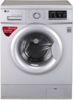 LG 7 kg Fully Automatic Front Load Washing Machine Silver(FH0G7QDNL52)