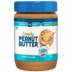 HealthKart Peanut Butter Fortified with Vitamins & Minerals Crunchy, 500g (Vitamin & Mineral Crunchy, 500g)