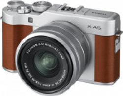 Fujifilm X-A5/ XC 15-45mm f3.5-5.6 OIS PZ Camera (Brown)