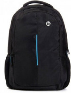 HP large mesh 15 L Laptop Backpack(Black)