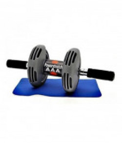 Inditradition Power Stretch Ab Roller (Silver/Grey)