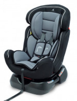 R for Rabbit Jack N Jill Grand - The Innovative Convertible Car Seat for Baby/Kids (from 0-7 Years) (Black Grey)