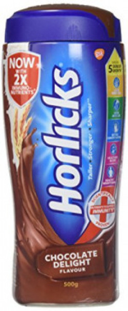 Horlicks Health & Nutrition drink - 500 g Pet Jar (Chocolate flavor)