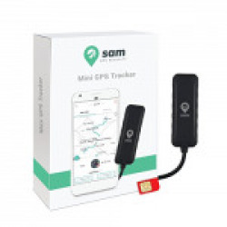 SAM GPS Security Mini Waterproof GPS Tracker Device with Anti Theft Alarm