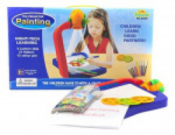 Toyshine Educational Projector Painting Toy with Colors - Creativity Toy for Kids
