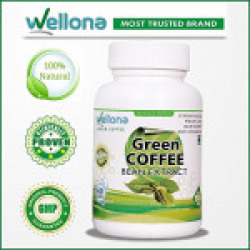 Wellona Green Coffee Beans Extract Weight Loss Pills - 60 Capsules