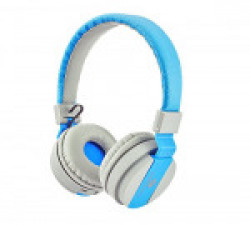 Zebronics Airone Bluetooth Headphones (Blue)