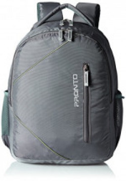 Pronto Trinity 25 Ltrs Grey Laptop Backpack (8808 - GY)