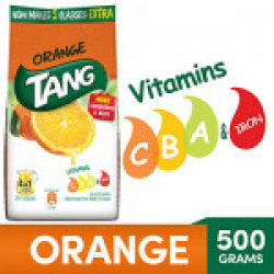 [Pantry For Delhi Users] Tang Orange Instant Drink Mix, 500 gm Pack