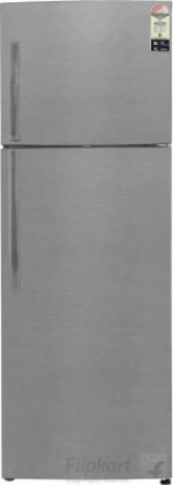 Haier 347 L Frost Free Double Door 3 Star Refrigerator(Brushline Silver, HRF-3674BS-R / E)