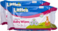 Littles Baby Cleansing Wipes Bi-pack(2 Pieces)