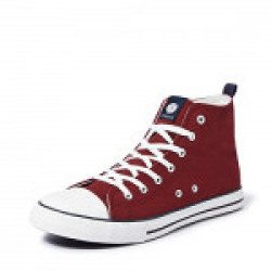Symbol Amazon Brand Men's Red Sneakers - 10 UK/India (44 EU)(AZ-SH-10C)