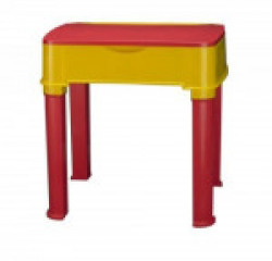 Nilkamal Apple Moulded Baby Desk (Red and Yellow)