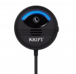 Veedee Kript 2nd Gen Car Bluetooth Audio-Receiver V4.2 aptX with Noise Isolator (Black)