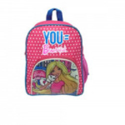 Barbie Blue & Pink School Backpack (MBE-MAT378)