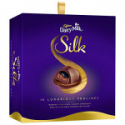 Cadbury Dairy Milk Silk Pralines Chocolate Gift Box, 160g
