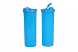 Signoraware Sporty Fridge Bottle Set, 890ml, Set of 2, Turkish Blue
