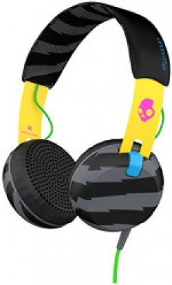 Skullcandy Grind Headphones Locals Only/Yellow/Black, One Size