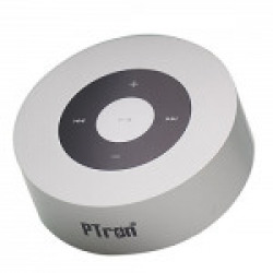 PTron Sonor Bluetooth Speaker (Silver, Touch Panel)