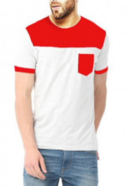 Veirdo Men's Cotton T-Shirt(TSH_32gryred_M)
