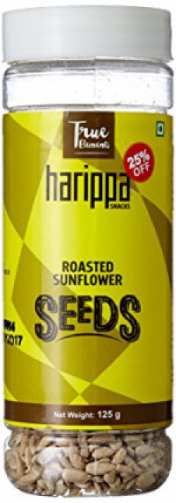 True Elements Roasted Sunflower Seeds, 125g