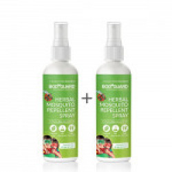 Bodyguard Herbal Mosquito Repellent Spray with Goodness of Essential Oils and Aloe Vera Extracts - 100ml (Set of 2)