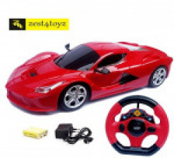 Zest 4 Toyz Steering Remote Control Racing Car, Assorted Design & Colors