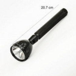 JY SUPER LED Torch Rechargeable Super Torch 8990,Black