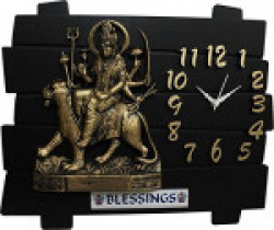 ROYSTAR Analog God's Wall Clock (SHERA WALI MATA)