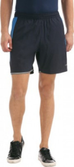 U.S. Polo Assn Solid Men Dark Blue Basic Shorts