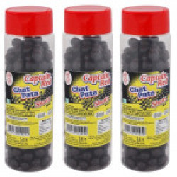 Captain Red Chatpata Shots, 125g (Pack of 3)