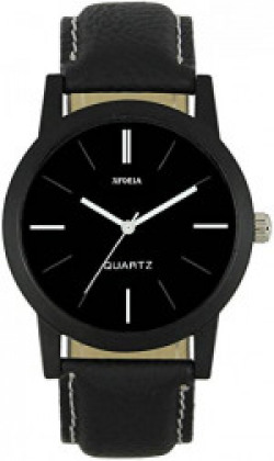 Xforia Casual Black Color Dial Analog Watch For Men & Boys (Pack of 1)