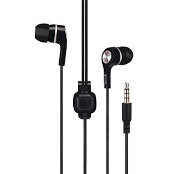 Incell Wired in Ear Phones with Mic - Black - Champ