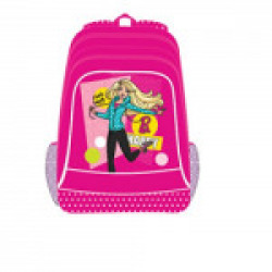 Barbie Pink School Backpack (MBE-MAT373)