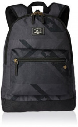 Lavie 25 Ltrs Grey School Backpack (BUEI307036N4)