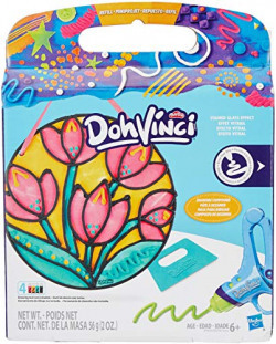 Play-Doh Dohvinci Stained Glass Effect Flower