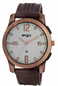 Ego by Maxima Analog Silver Dial Men's Watch-E-40390PAGR