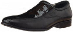 Woods Men's Black Leather Formal Shoes - 10 UK