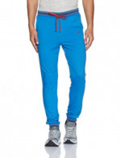 United Colors of Benetton Men's Cotton Pyjama Bottom (LM78I_Small_Sky Blue)