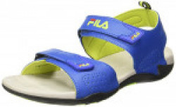 Fila Men's Drifter Cross NVY and Grn Sandals - 8 UK/India (42 EU)(11004719)