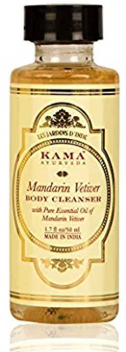 Kama Ayurveda Mandarin Vetiver Body Cleanser, 50ml