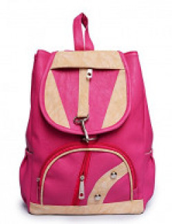 Damdam Stylish Women's Backpack Handbags (PINK)