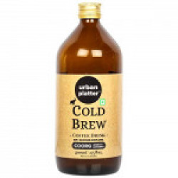 Urban Platter Coorg Cold Brew Coffee, 500ml / 17fl.oz [Fresh Aroma, Smooth, Delicious Ready-to-Drink Coffee]