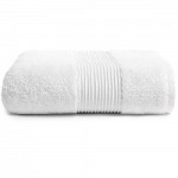 Fresh From Loom Cotton Gym Towel White 16x30inch (White, Gym Towel 1004)- 1 Piece