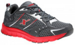 Sparx Men's Grey and Red Running Shoes -6 UK (SM-219)
