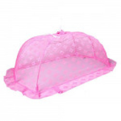 Baby Station Floral Design Mosquito Net, Large (Pink)