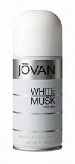 Jovan White Musk Body Spray for Men, 150ml