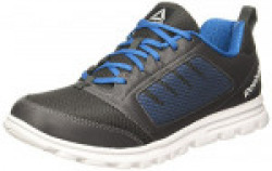 Reebok Men's Run Stormer Coal/Cycle Blue/Metsil/Wh Running Shoes - 6 UK/India (39 EU) (7 US)