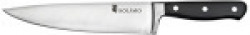 Amazon Brand - Solimo Premium Stainless Steel Chef's Knife, Silver